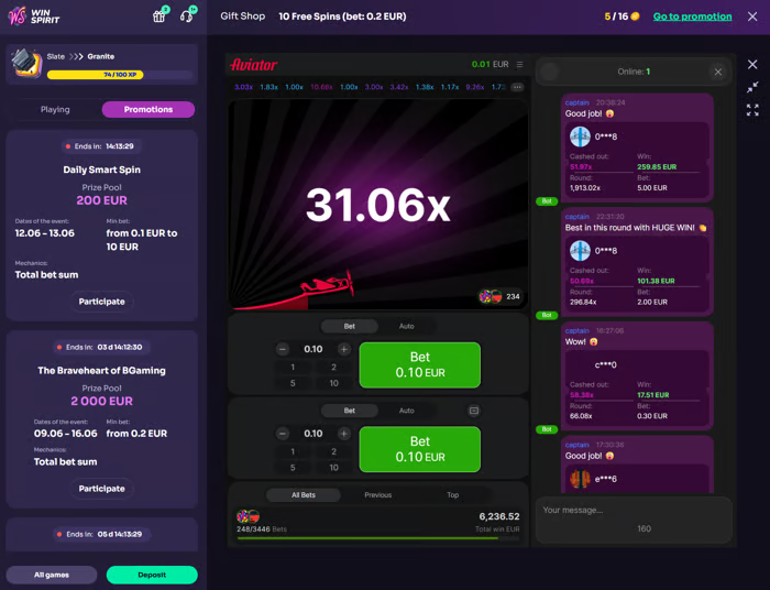 WinSpirit – Lobby slot